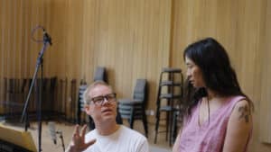 Max Richter et Chloé Zao